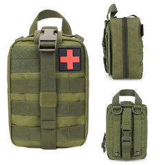 Survival First Aid Kit Supplies Emergency Medical Military Trauma Bag not specified