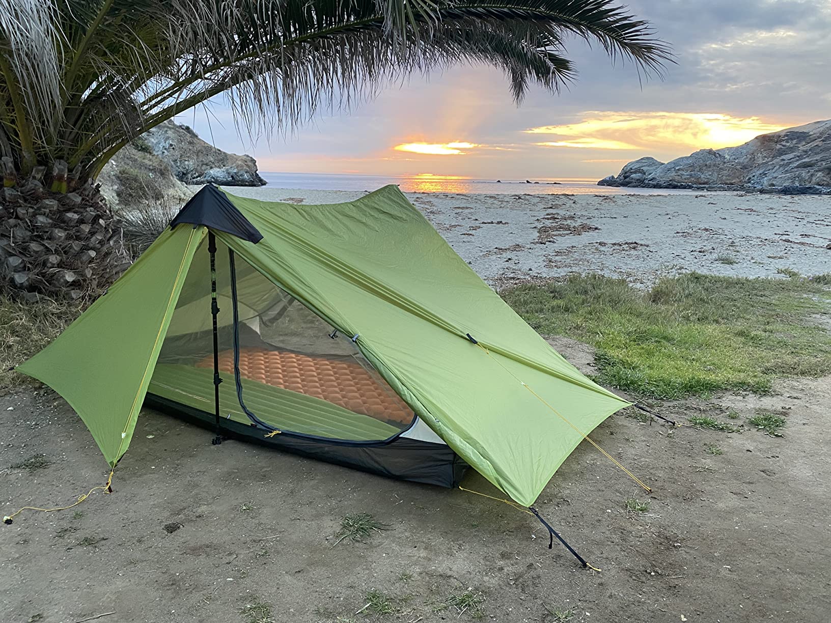 3F UL GEAR Lanshan2 カーキ khaki Lanshan 2 tent - 3F UL GEAR Ultralight Outdoor Gears