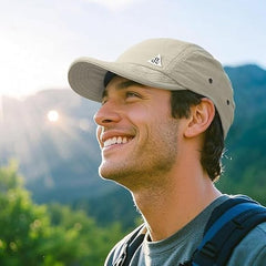 5-Panel Outdoor Cap Waterproof for Hiking Running