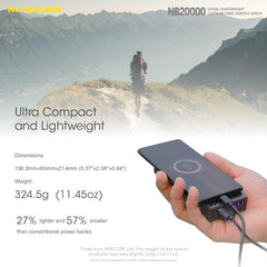 Nitecore NB10000 Gen2/ NB20000 Gen2 Ultra-Light Power Bank