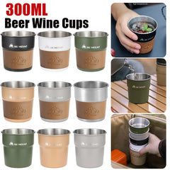 Camping Cup High-Quality Stainless Steel Lightweight Mug Tea Beer Coffee About Camping