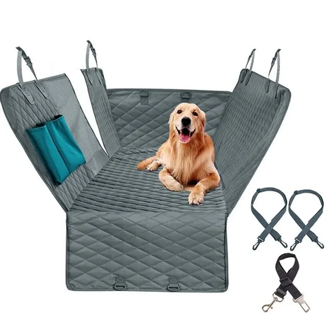 Dog Car Seat Cover Waterproof Durable Scratch-Resistant for Cars SUVs About Camping