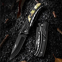 Folding Pocket Knife High Quality 440 Stainless Steel Sharp Blade About Camping