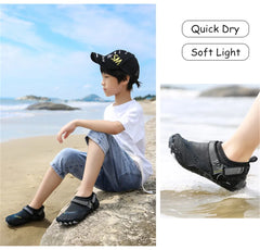 Water Shoes Boys & Girls Kids Quick Drying Non-Slip Barefoot Aqua Reef About Camping