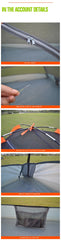 Camping Tent for 2 Person Aluminum Pole Lightweight Breathable - About Camping