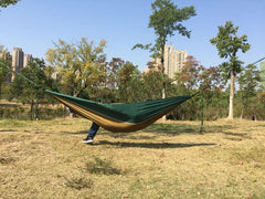 Camping Hammock Single & Double Portable and Lightweight High-strength parachute fabric - About Camping