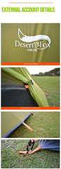 Camping Tent for 2 Person Aluminum Pole Lightweight Breathable - About Camping