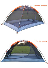 Camping Tent for 2 Person Aluminum Pole Lightweight Breathable - About Camping