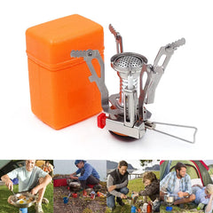 Portable Gas Stove Folding 3000W Mini Camping Stove Cooker - About Camping