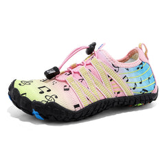 Water Reef Shoes for Kids, Boys & Girls Quick Drying Non-Slip Barefoot_pink color