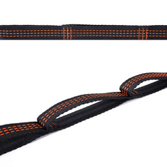 2Pcs Hammock Straps Special Reinforced Polyester Straps 5 Ring High Load-Bearing Barbed Outdoor Camping Hammock Straps 200*2.5cm - About Camping