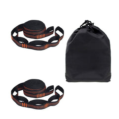 2Pcs Hammock Straps Special Reinforced Polyester Straps 5 Ring High Load-Bearing Barbed Outdoor Camping Hammock Straps 200*2.5cm - About Camping