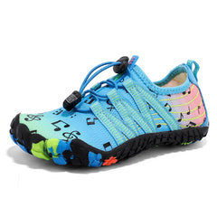 Water Reef Shoes for Kids, Boys & Girls Quick Drying Non-Slip Barefoot_blue color