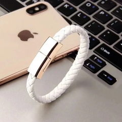 Leather Bracelet USB Cable Portable Fast Charging For All Mobile Phone not specified