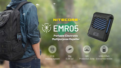 EMR05 - Portable Mosquito Repellent Powered by USB-C Mozzie Repeller - About Camping