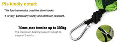 Camping Hammock Single & Double Portable and Lightweight High-strength parachute fabric - About Camping