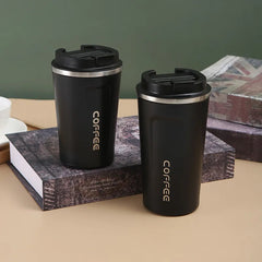 Insulated Thermo Mug Stainless Steel Leakproof Travel Mug Coffee Cup - About Camping