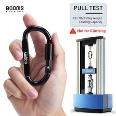 Booms Fishing 1/9Pcs Survival D-ring Carabiner Clip Screw Lock Travel Hook Aluminum Aalloy Buckle Carabiner Camp Equipment - About Camping