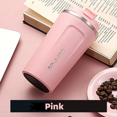Insulated Thermo Mug Stainless Steel Leakproof Travel Mug Coffee Cup - About Camping