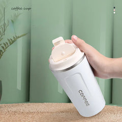 Insulated Thermo Mug Stainless Steel Leakproof Travel Mug Coffee Cup - About Camping