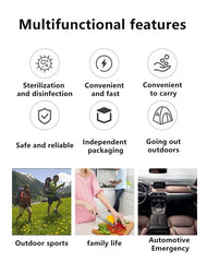 Survival First Aid Kit Supplies Emergency Medical Military Trauma Bag About Camping