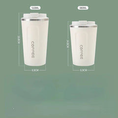 Insulated Thermo Mug Stainless Steel Leakproof Travel Mug Coffee Cup - About Camping