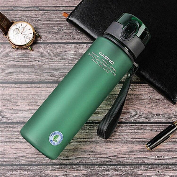 Sports Water Bottle Leak Proof  High Quality Hiking Camping Gym Portable 400ml 560ml BPA Free