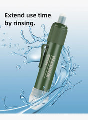 Mini Water Filtration System Water Purification Filter - Straw, Bag About Camping