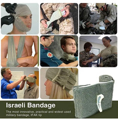 Survival First Aid Kit Supplies Emergency Medical Military Trauma Bag About Camping