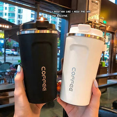 Insulated Thermo Mug Stainless Steel Leakproof Travel Mug Coffee Cup - About Camping
