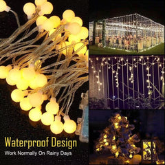 LED String Lights Camping Tent Decorative High-Quality USB/Battery Waterproof - Brighten Your Outdoor Adventures - About Camping