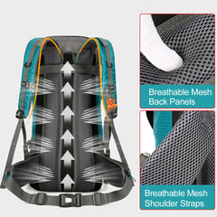 Hiking Backpack 20L / 50L Waterproof & Ultralight for Women & Men not specified
