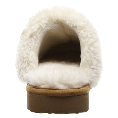 UGG Fuzzy Slippers Women's Men's Premium Sheepskin Scuffs About Camping