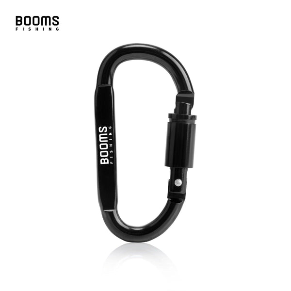 Booms Fishing 1/9Pcs Survival D-ring Carabiner Clip Screw Lock Travel Hook Aluminum Aalloy Buckle Carabiner Camp Equipment
