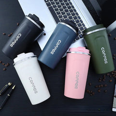 Insulated Thermo Mug Stainless Steel Leakproof Travel Mug Coffee Cup - About Camping