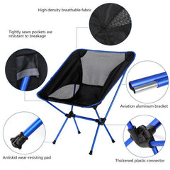 Camping Folding Chair Portable Lightweight, Hiking Beach Fishing Tools Chair - About Camping