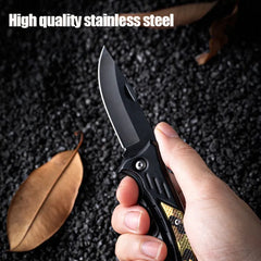 Folding Pocket Knife High Quality 440 Stainless Steel Sharp Blade - About Camping