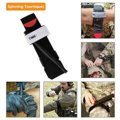 Survival First Aid Kit Supplies Emergency Medical Military Trauma Bag About Camping