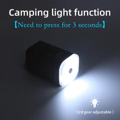 Rechargeable Air Pump with LED Light: Compact and Powerful About Camping