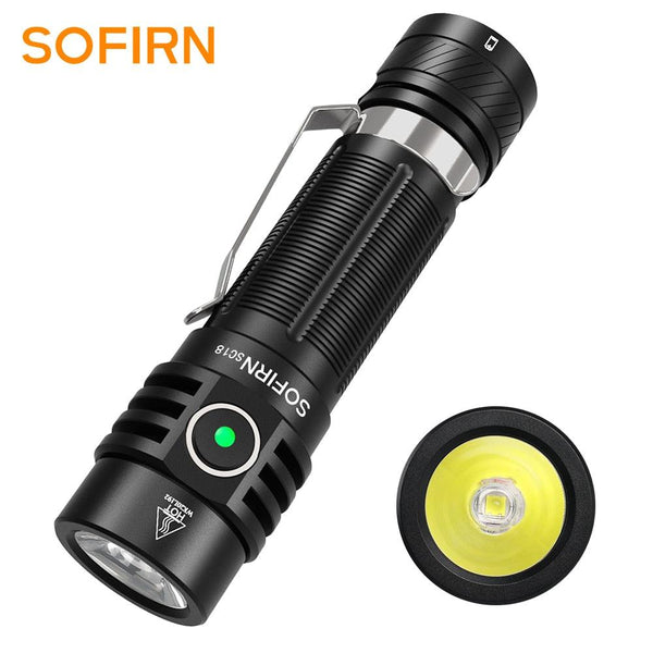 Sofirn SC18 LED Torch Rechargeable 1800lm Flashlight Super Bright