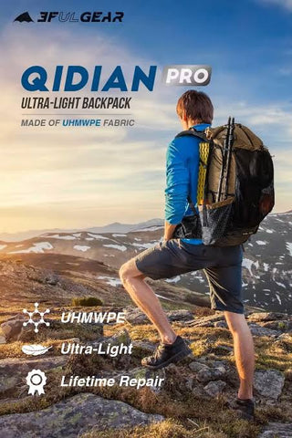 3F UL Gear Qidian Pro 55L Backpack | Ultralight Hiking Backpack Australia