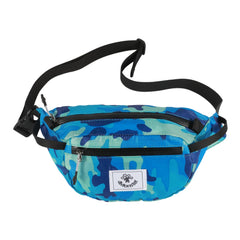 Best Hiking Waist Pack 2L Waterproof Fanny Pack for Men Women_Camo Blue color