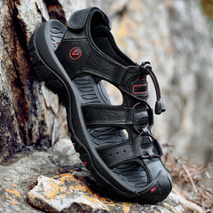Outdoor Hiking Sandals for Men & Women | Premium Leather, Waterproof & Non-Slip
