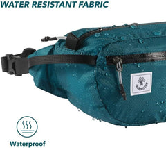 Best Hiking Waist Pack 2L Waterproof Fanny Pack for Men Women 4Monster