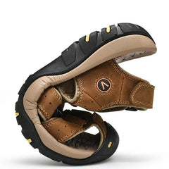 Outdoor Hiking Sandals for Men & Women | Premium Leather, Waterproof & Non-Slip