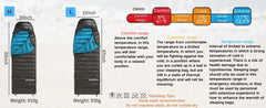 Best Ultralight Sleeping Bag (-11°C): CW400 Duck Down, Lightweight & Warm by Naturehike