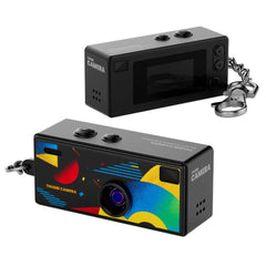 Vintage Thumb Camera 1984 Style – Pocket-Sized 1080P Camera with Flash