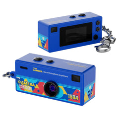 Vintage Thumb Camera 1984 Style – Pocket-Sized 1080P Camera with Flash