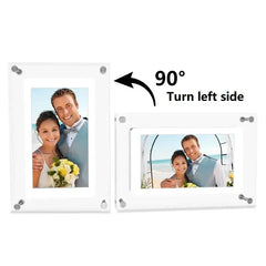 Acrylic Digital Photo Frame 5/7 Inch Motion Video Frame