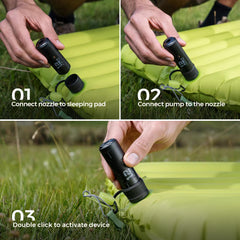 FlexTail Zero Pump for Sleeping Pads - Electric Air Pump